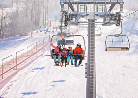 Hotel near a ski lift