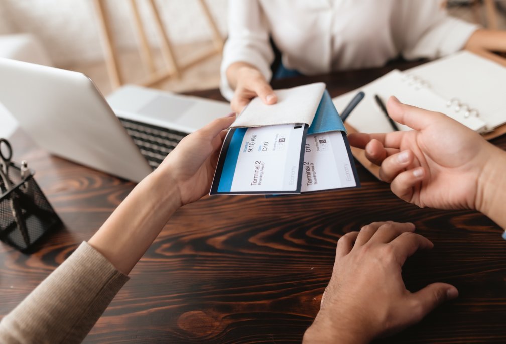 Bus- und Bahntickets
