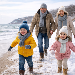 Zimowy Bałtyk dla każdego &ndash; ferie rodzinne i regeneracja dla senior&oacute;w!