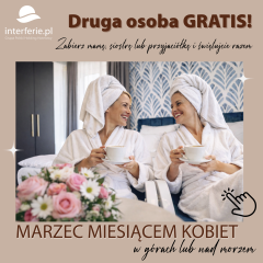 Druga osoba GRATIS w marcu!