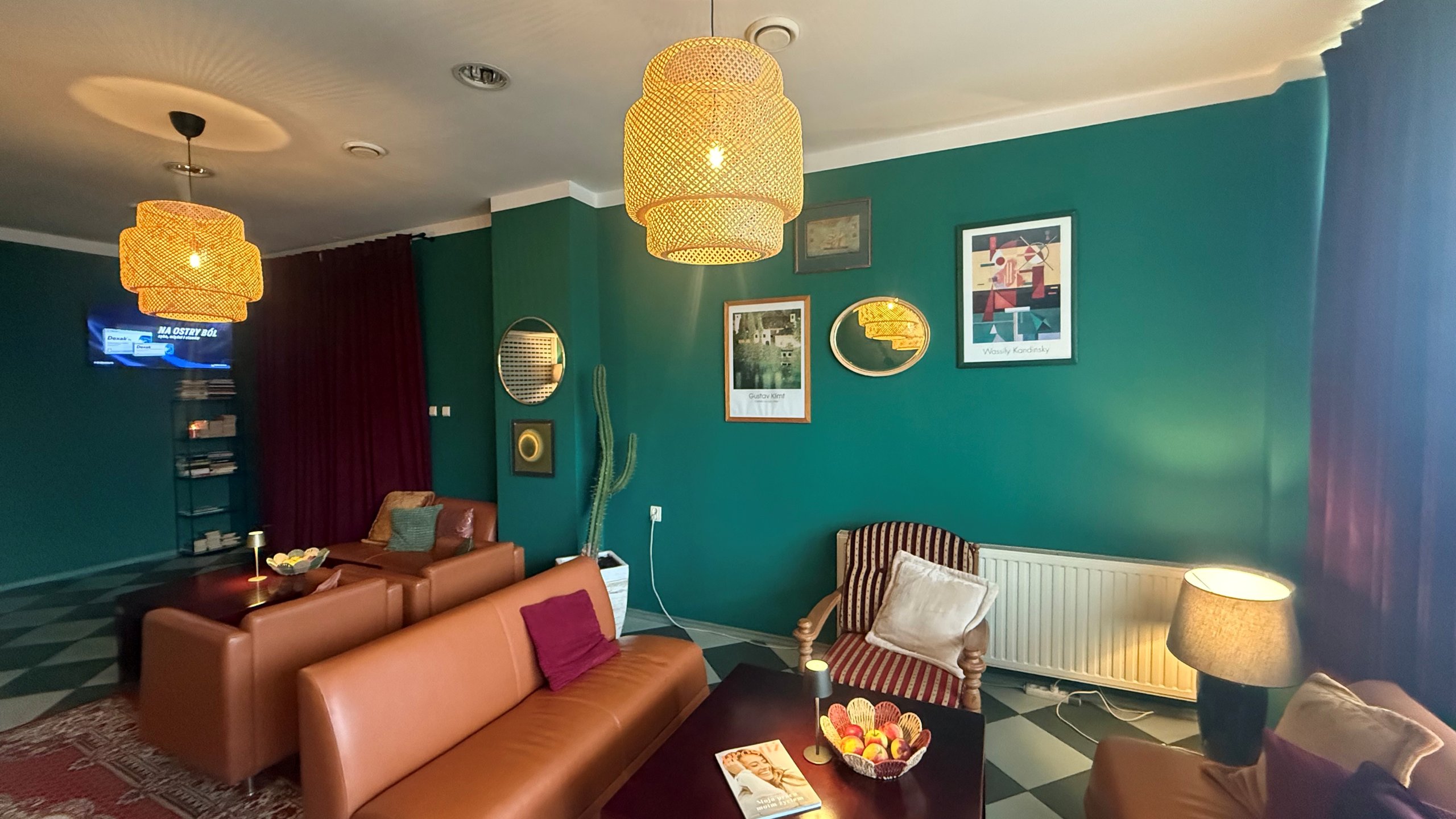 Przytulny kącik wypoczynkowy