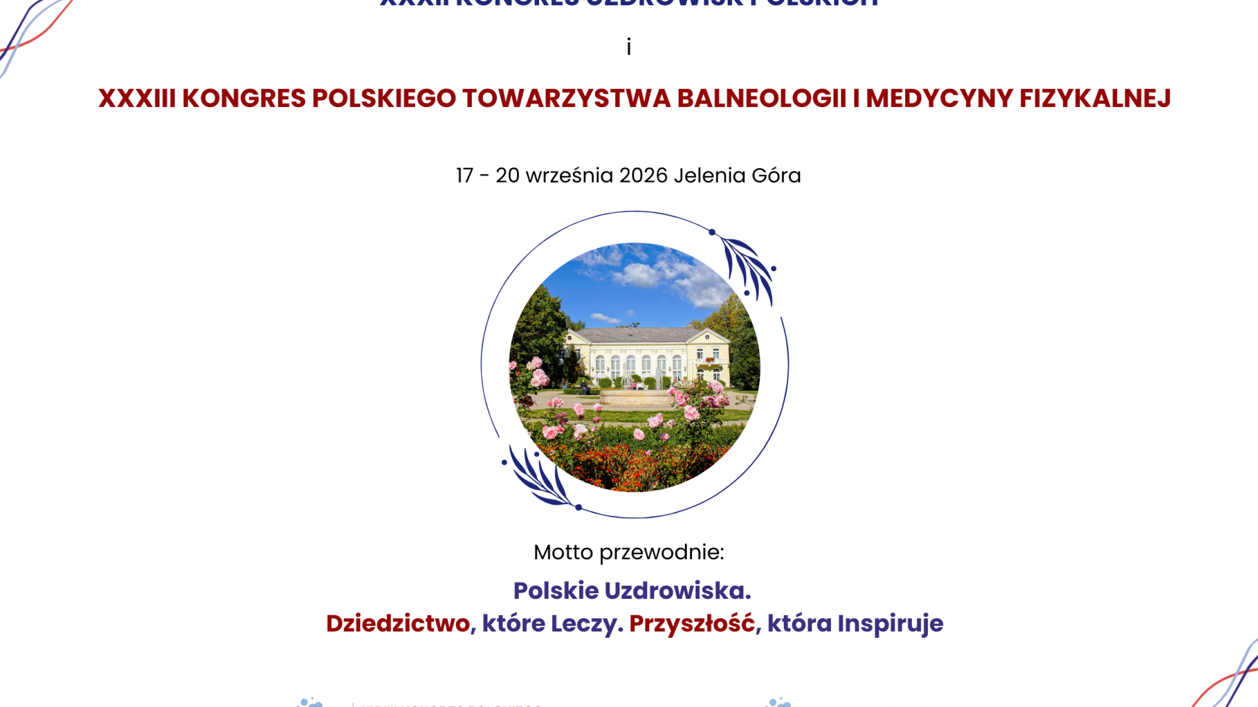 Interferie zaprasza na XXXII Kongres Uzdrowisk Polskich oraz XXXIII Kongres Polskiego Towarzystwa Balneologii i Medycyny Fizykalnej