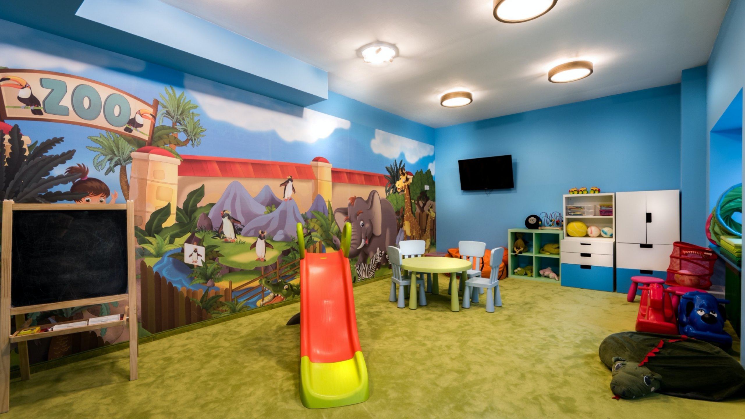 Children's games area