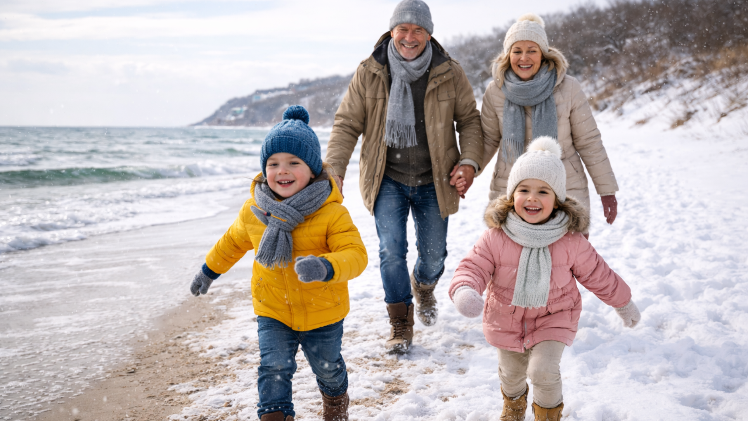 Zimowy Bałtyk dla każdego &ndash; ferie rodzinne i regeneracja dla senior&oacute;w!