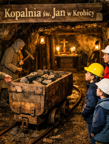 Podziemna Trasa Turystyczna Kopalnia św. Jan Geopark w Krobicy