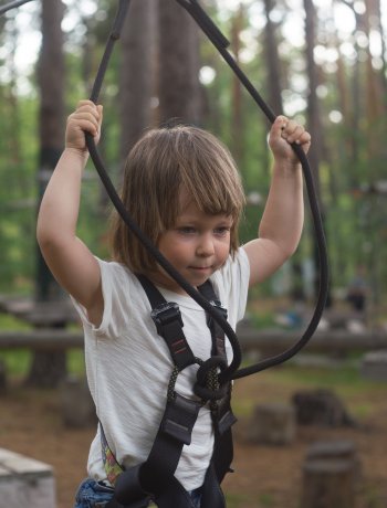 Ropes course in Ustronie Morskie