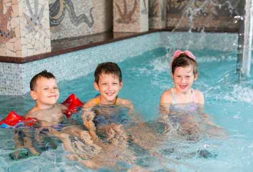 Hotel z basenami w górach