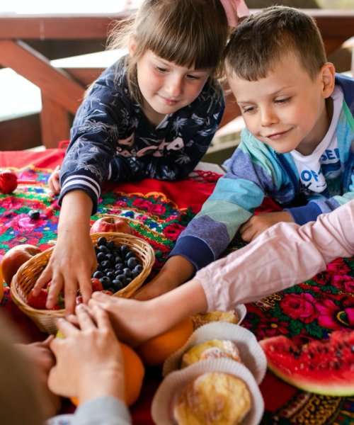 Narciarskie przedszkole w górach