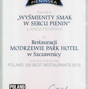 Poland 100 Best Restaurants 2013