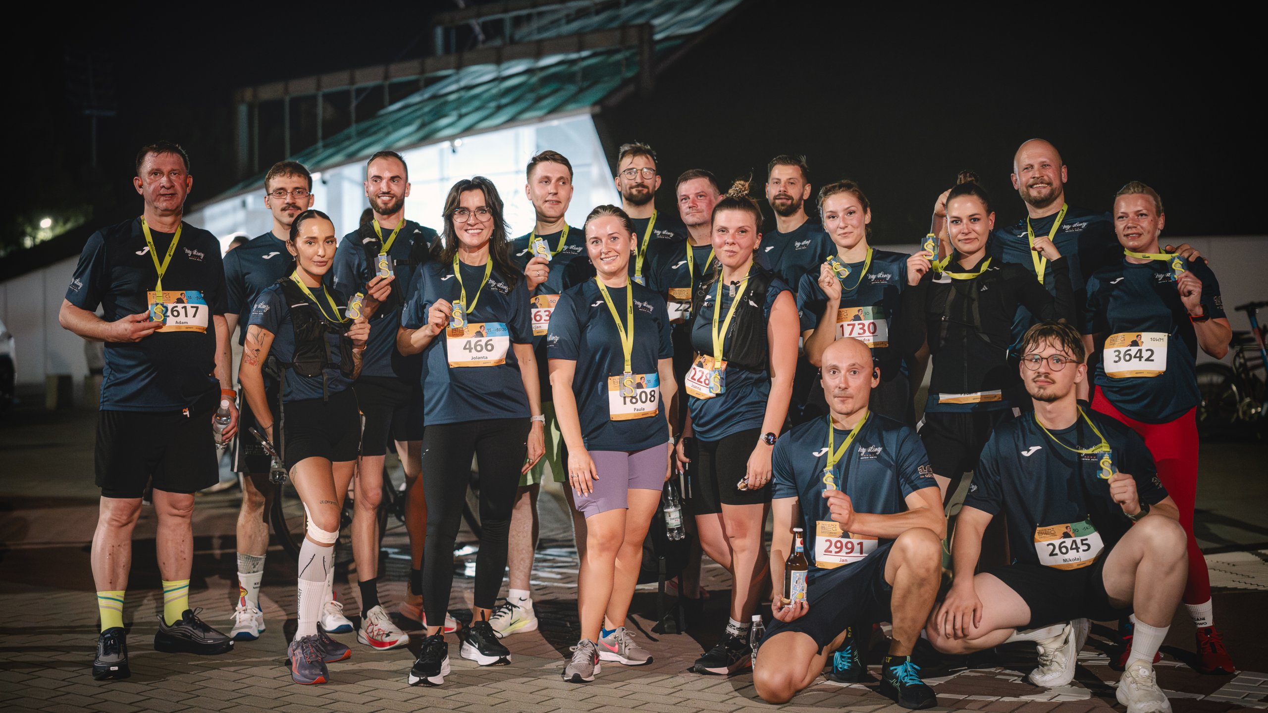 My Story Gdynia Hotel Team na trasie Nocnego Biegu Świętojańskiego