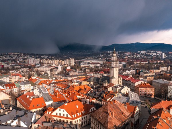 Stary Rynek, Zamek i Zabytki w Bielsku-Białej