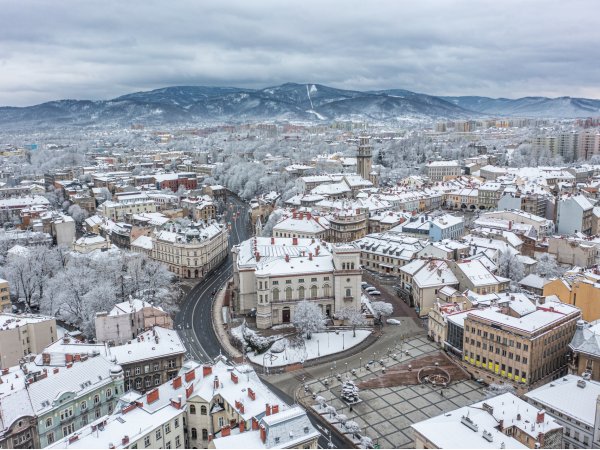 Stary Rynek, Zamek i Zabytki w Bielsku-Białej
