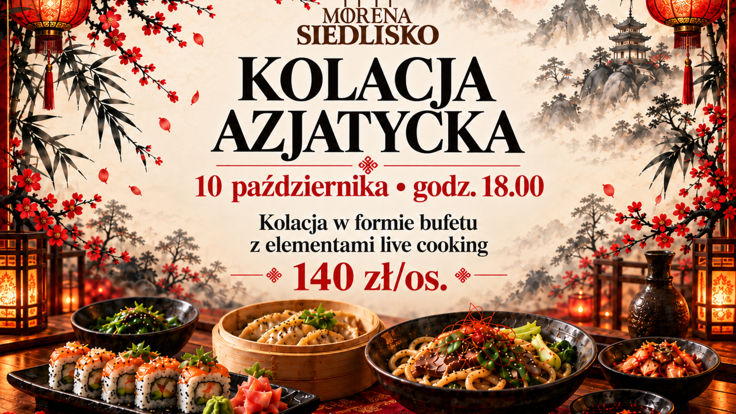 Kolacja azjatycka 10.10.2026