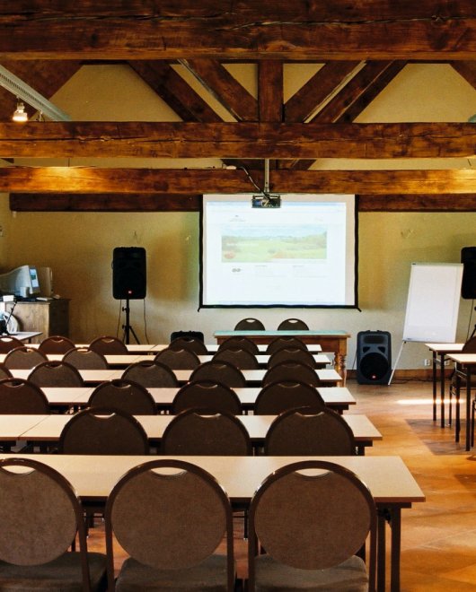 Spacious conference rooms