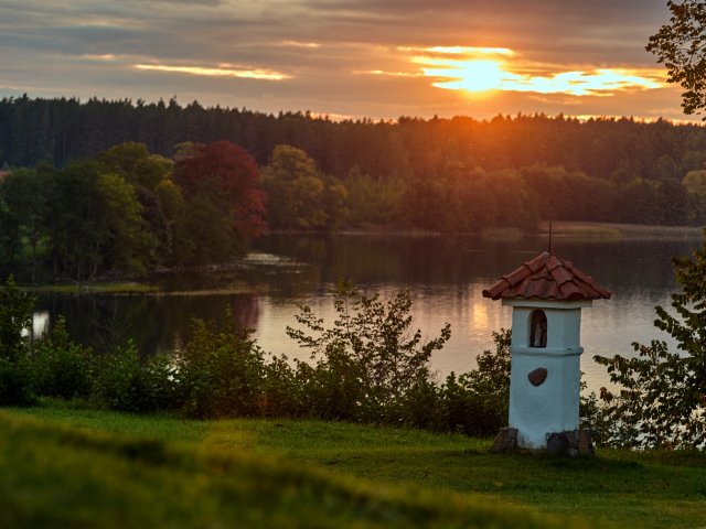 Piękne widoki na Mazurach