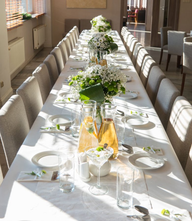 Stylish banquet hall