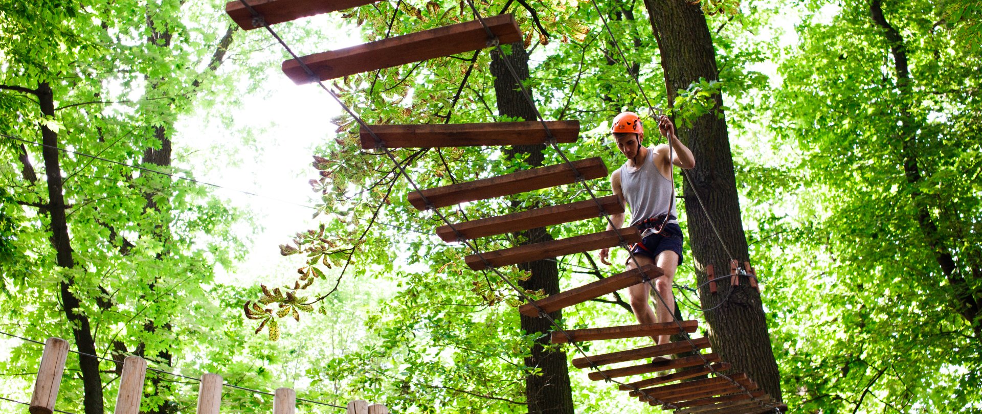 Parki linowe w Krościenku