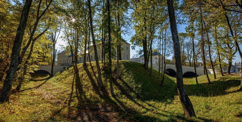 Alejki w Zamkowym parku