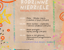 Rodzinne Niedziele - warsztaty kulinarne w ARCHE Dw&oacute;r Uphagena Gdańsk