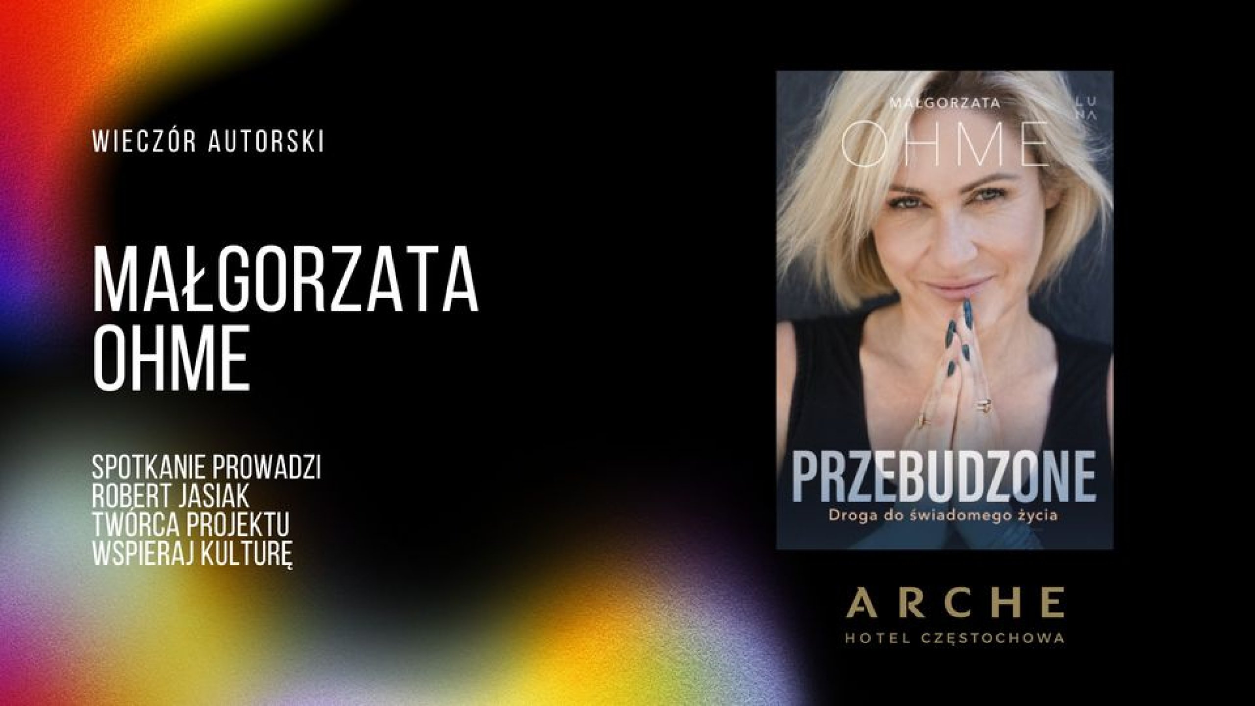 Wiecz&oacute;r autorski z Małgorzatą Ohme