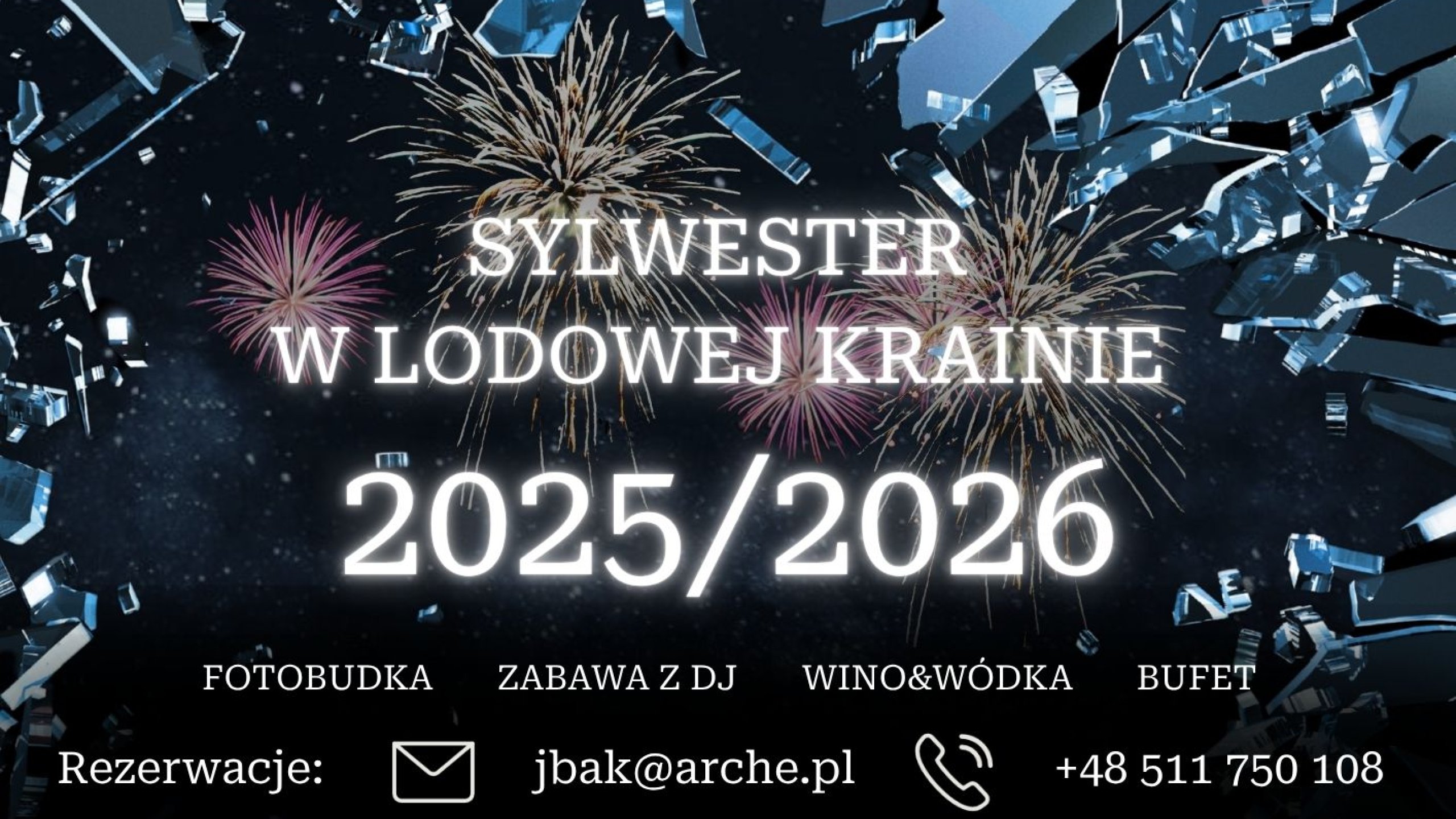 Sylwester w Warszawie 2025/2026 - Lodowa kraina