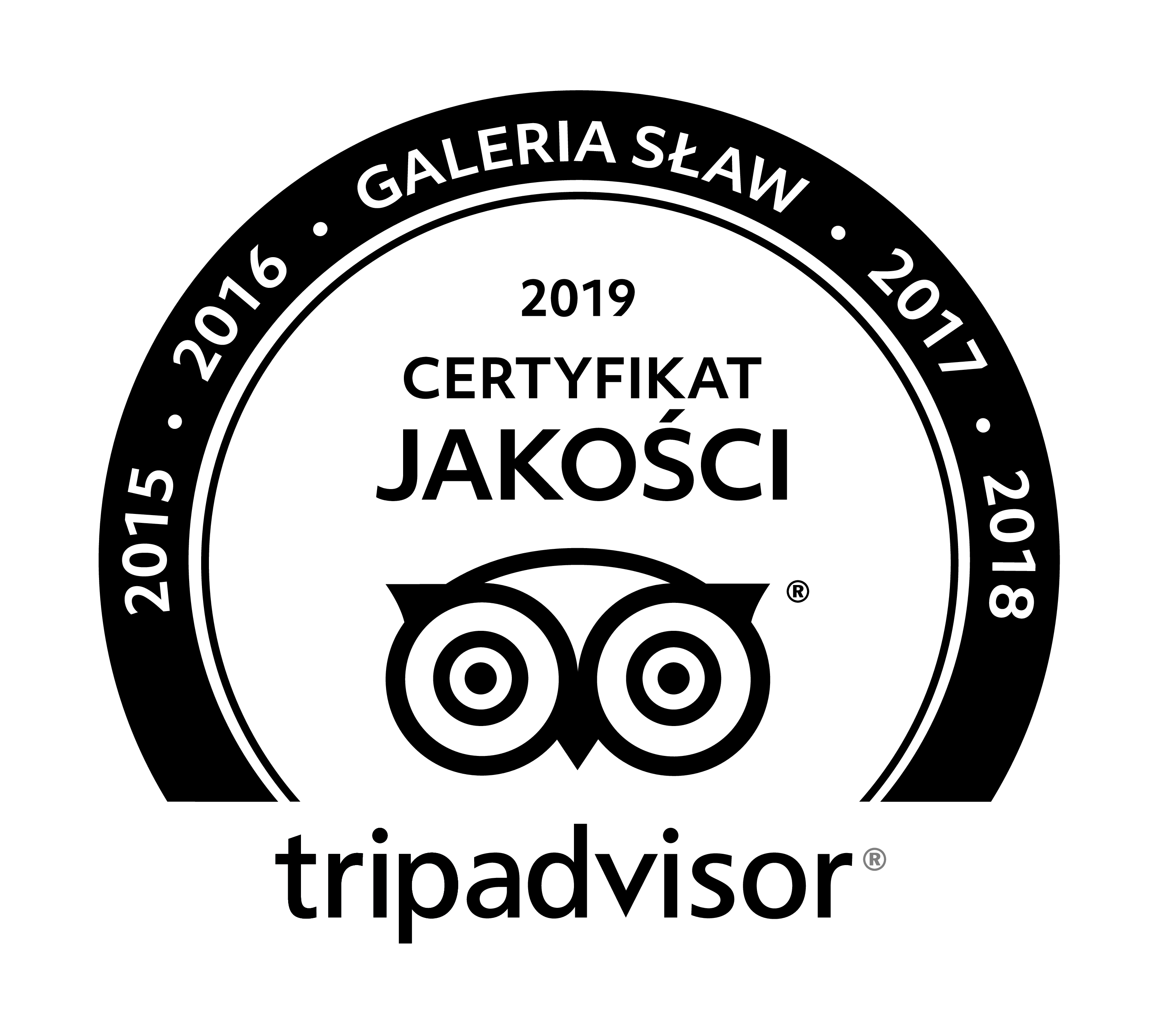 TRIPADVISOR - GALERIA SŁAW 2019