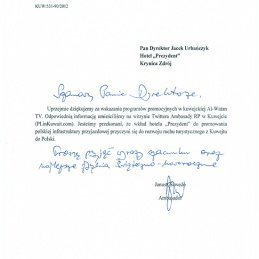 Ambasador Janusz Szwedo