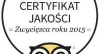 08.04.2015 - TripAdvisor - Zwycięzca roku 2015