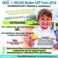 Kołobrzeski Turniej Tenisa Ziemnego Dla Dzieci