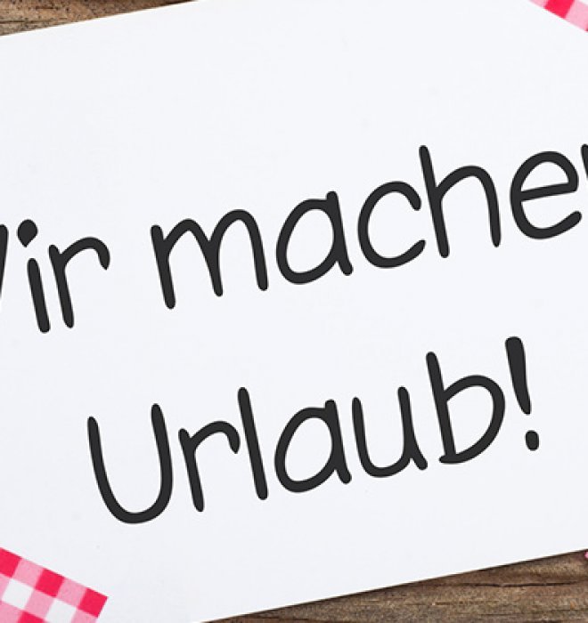 Betriebsurlaub